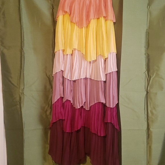 L'ATIDTE two piece multitierd skirt set - Picture 3 of 5